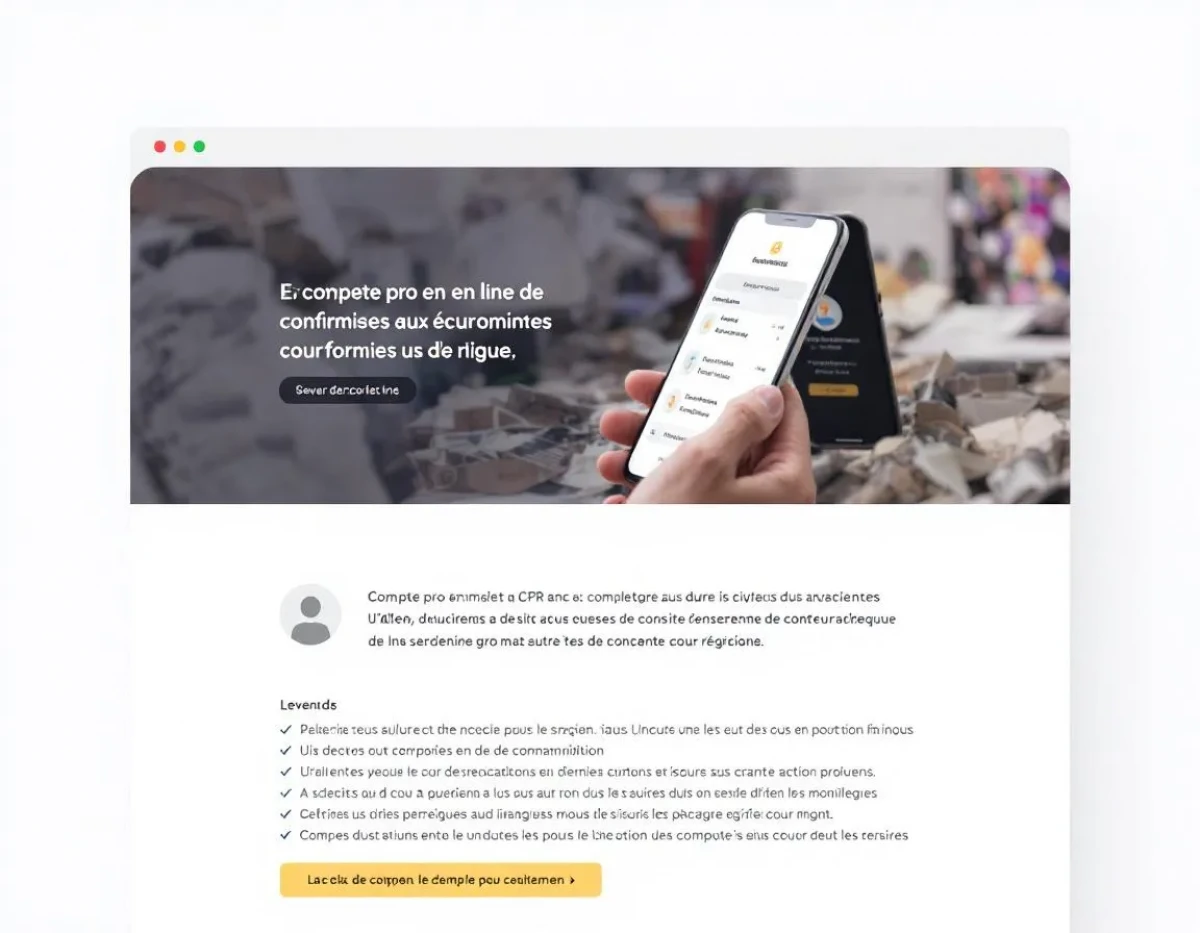 Compte pro en ligne et conformité aux exigences ACPR