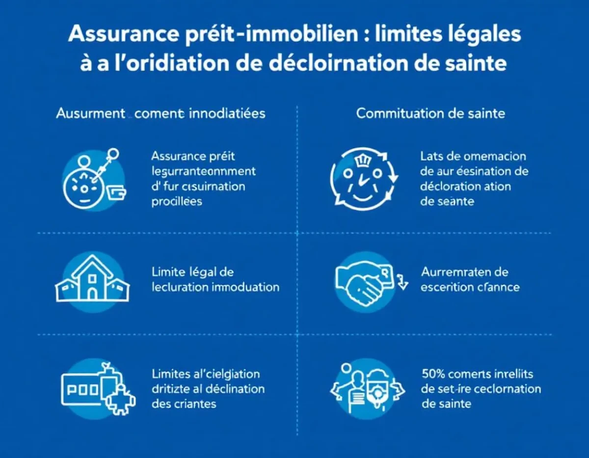 Assurance prêt immobilier : limites légales à l'obligation de déclaration de santé
