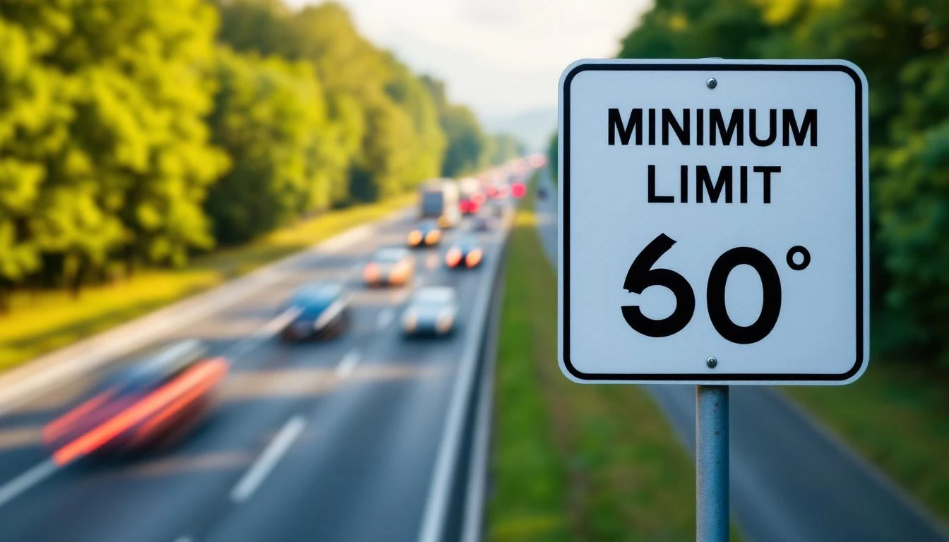 Vitesse minimum sur autoroute : quelles sont les règles en 2026