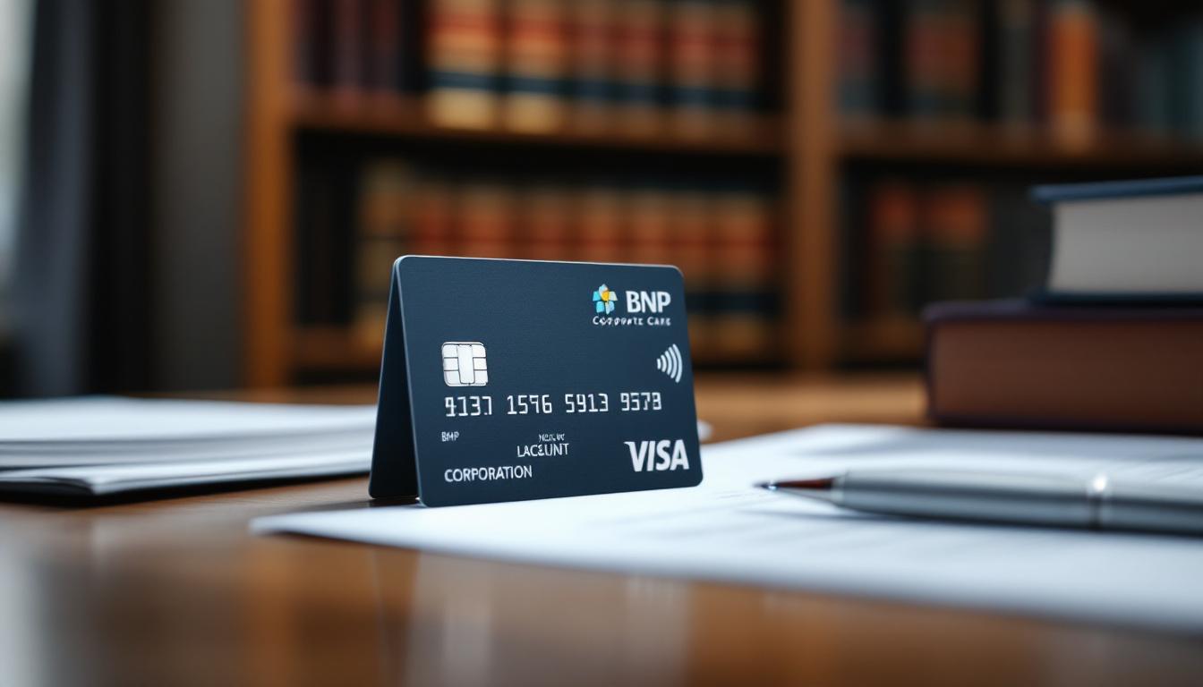 Réglementation carte corporate BNP en entreprise 2026