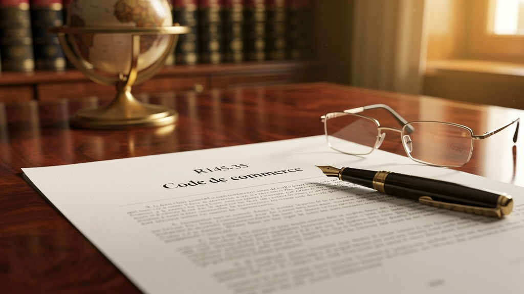 Impact du R145 35 code de commerce sur le droit international
